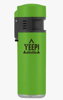 Thunder Jet Flame Lighter Rubberized Forest Rubberized Matte Forest