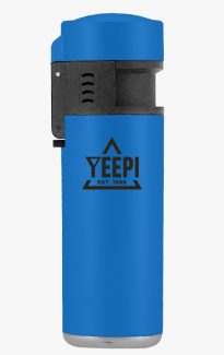 Thunder Jet Flame Lighter Rubberized Aqua Rubberized Matte Aqua